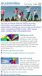 Mobile Screenshot of outofschoolalliance.co.uk